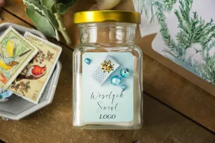 Świeczki szklane - Nietuzinkowy upominek dla Twojego Klienta - model SW19