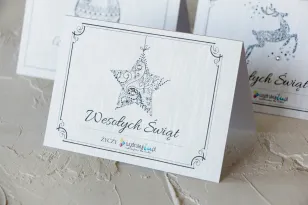 Kartki Świąteczne z logo dla firm z kolekcji AT3