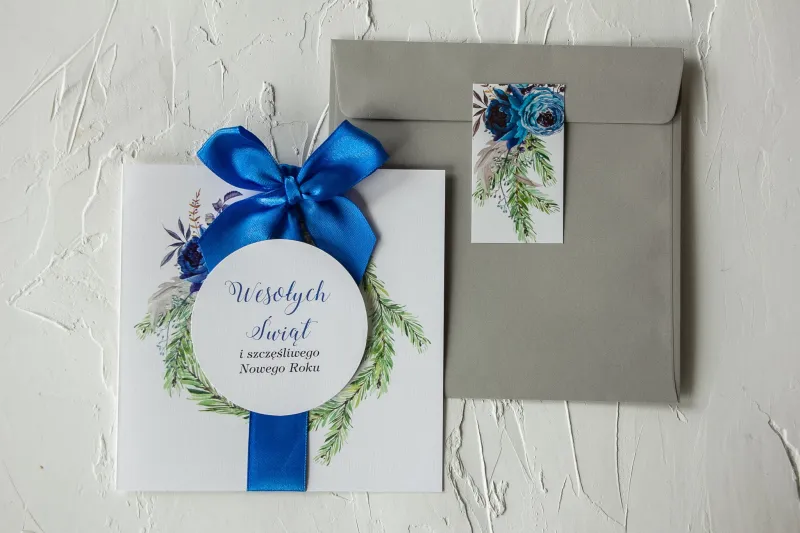 Kartki Świąteczne z logo dla firm z kolekcji AW2