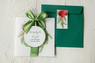 Kartki Świąteczne z logo dla firm z kolekcji AW10