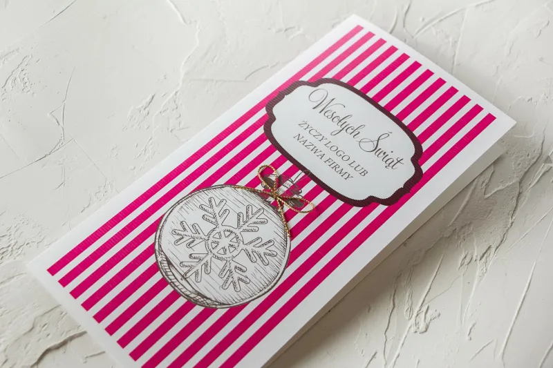 Kartki Świąteczne z logo dla firm z kolekcji BK9