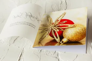 Kartki Świąteczne z logo dla firm z kolekcji EG4