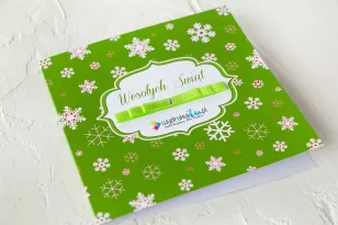 Kartki Świąteczne z logo dla firm z kolekcji F3