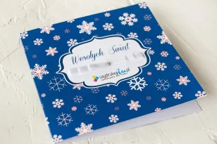 Kartki Świąteczne z logo dla firm z kolekcji F5