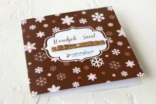 Kartki Świąteczne z logo dla firm z kolekcji F6