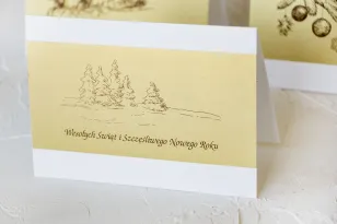 Kartki Świąteczne z logo dla firm z kolekcji J4