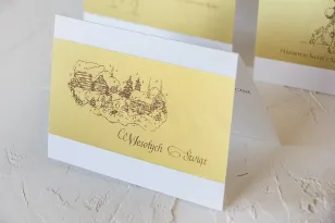 Kartki Świąteczne z logo dla firm z kolekcji J5