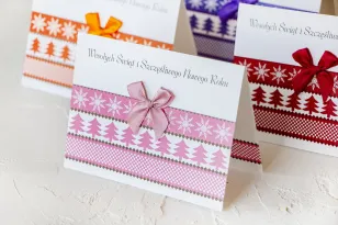 Kartki Świąteczne z logo dla firm z kolekcji U3