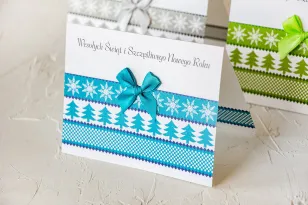 Kartki Świąteczne z logo dla firm z kolekcji U4