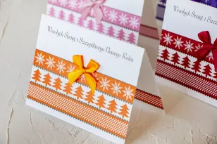 Kartki Świąteczne z logo dla firm z kolekcji U5