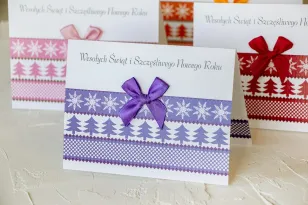 Kartki Świąteczne z logo dla firm z kolekcji U6