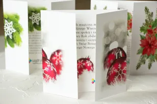 Kartki Świąteczne z logo dla firm z kolekcji WT4