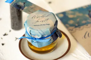 Słoiczek z miodem jako firmowy upominek - model M1