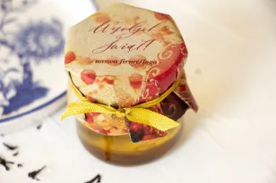 Słoiczek z miodem jako firmowy upominek - model M2