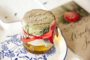 Słoiczek z miodem jako firmowy upominek - model M5