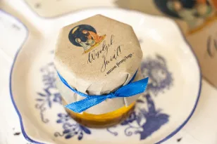 Słoiczek z miodem jako firmowy upominek - model M8